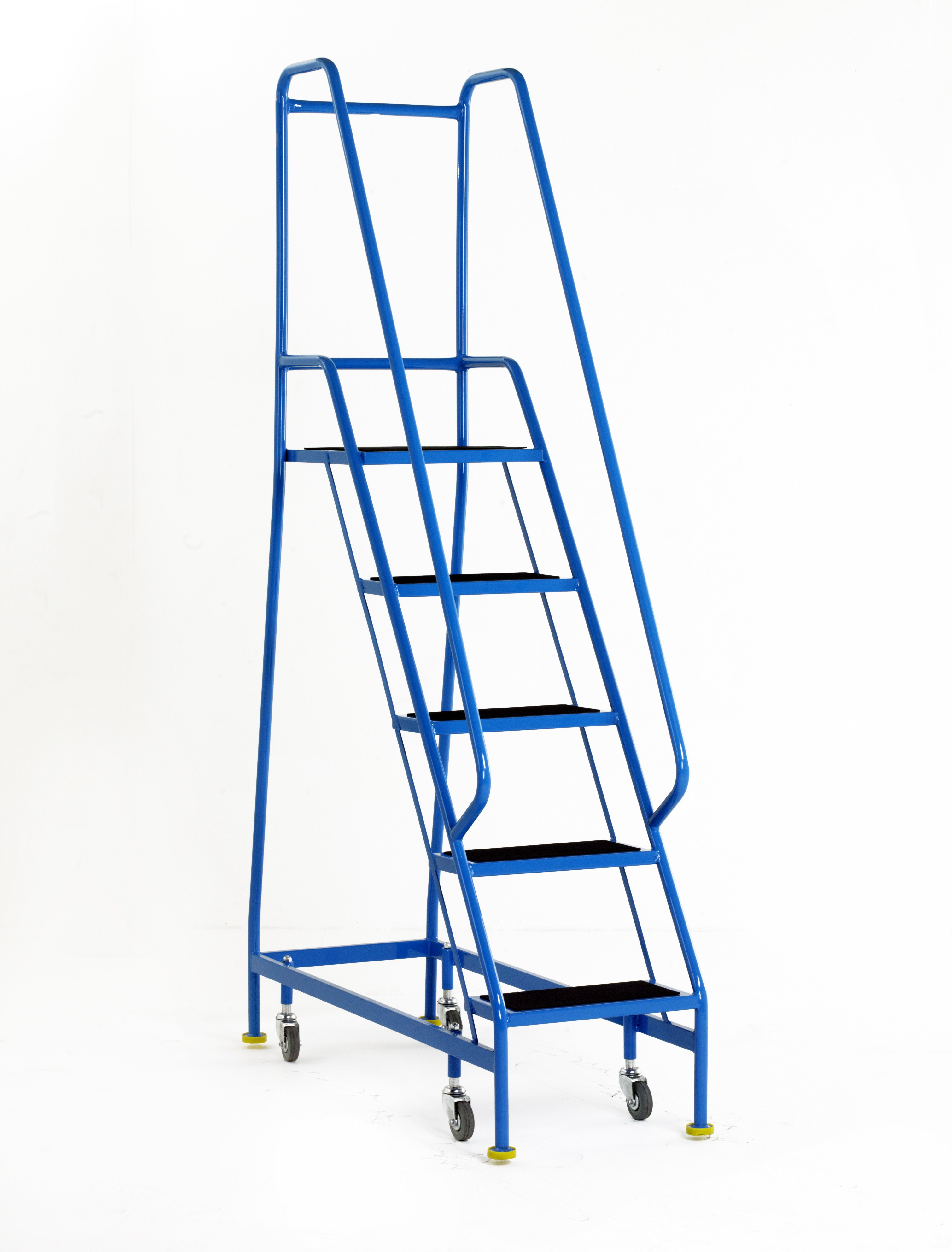 Narrow Aisle Spring Loaded Steps UK Manufactured Warehouse and Safety