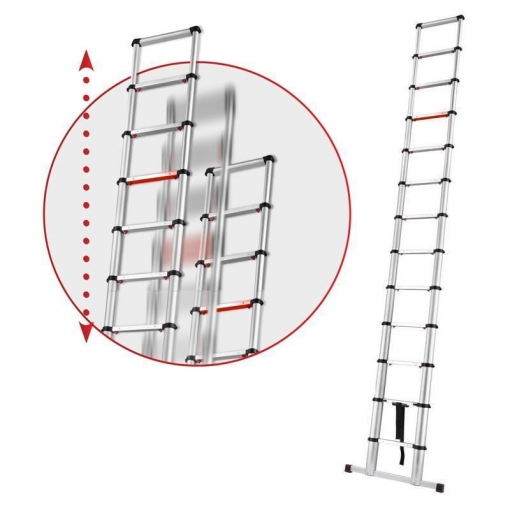 Telescopic Ladder Easy to use and lightweight Shop SafetySteps