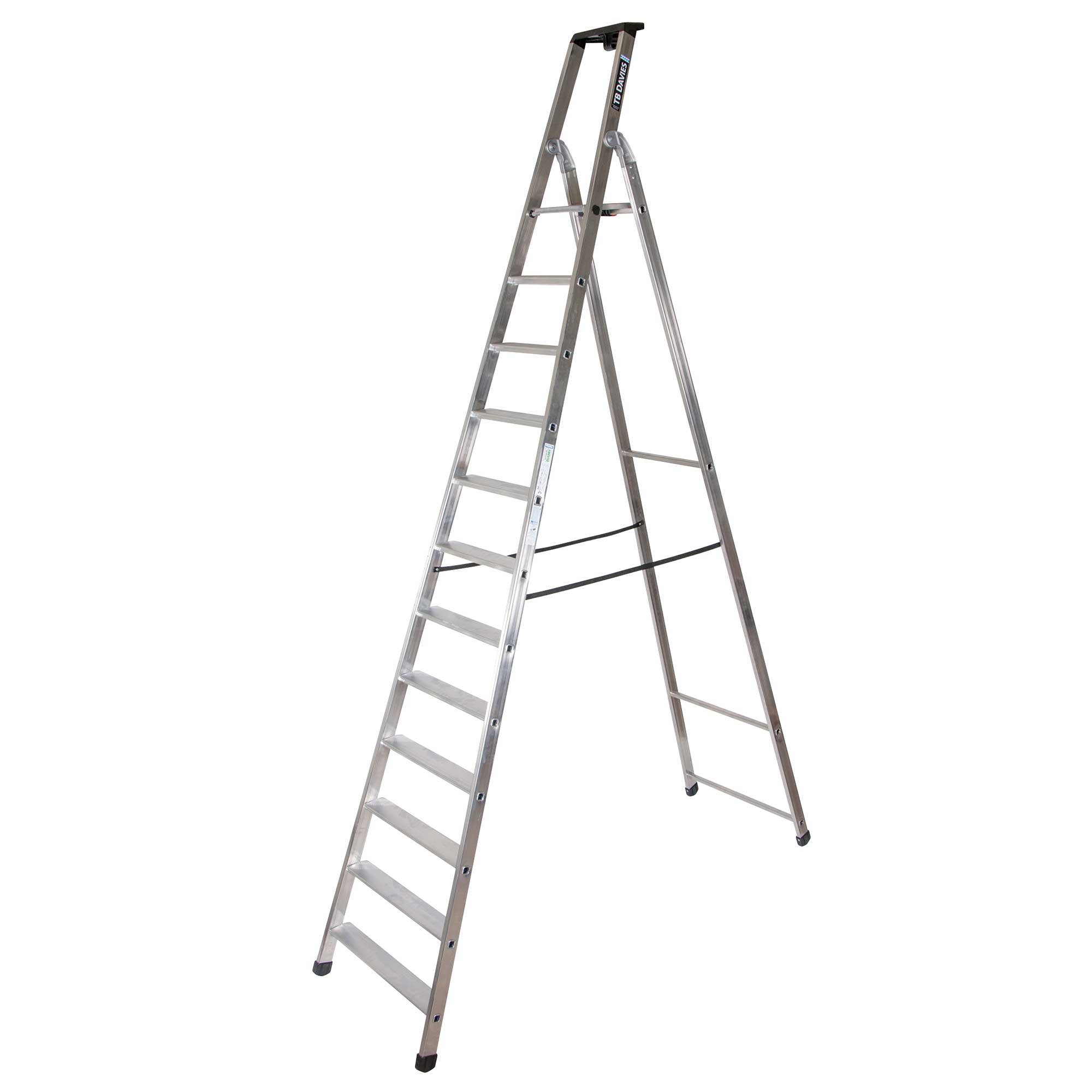 Heavy Duty Aluminium Stepladder - Image 8