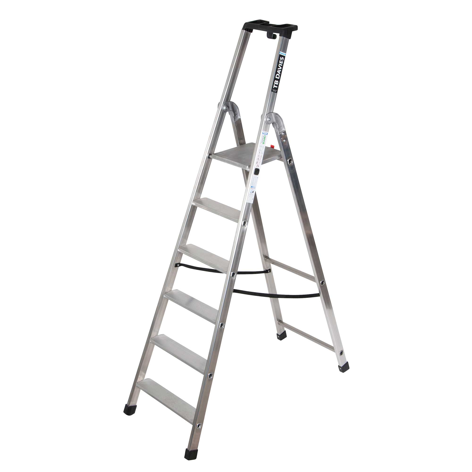 Heavy Duty Aluminium Stepladder - Image 5
