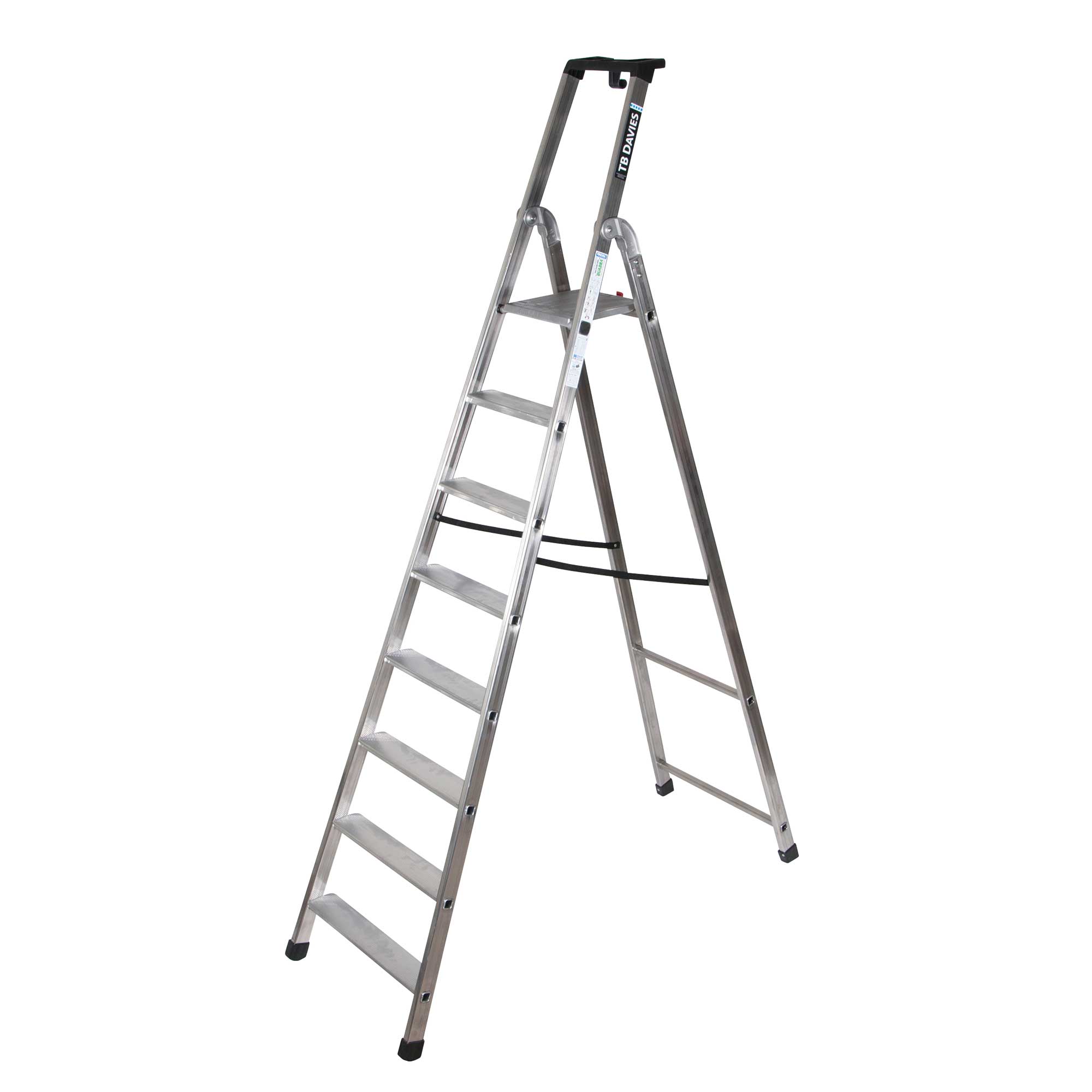 Heavy Duty Aluminium Stepladder - Image 6