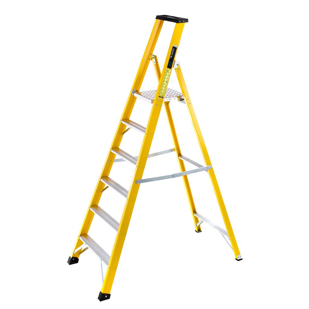 fibreglass stepladder