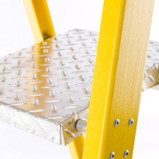 Heavy duty Fibreglass Platform Stepladder - Image 4