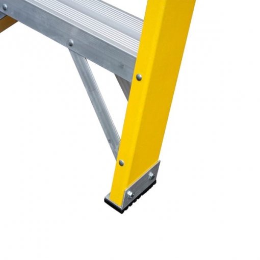 Heavy Duty Fibreglass Swingback Stepladder - Image 3