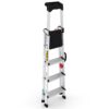 Climb-It Professional Stepladder with Carry Handle - Image 4