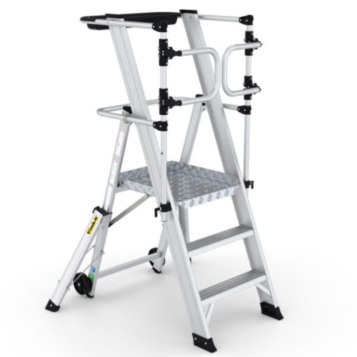 Climb-It Large Platform Steps with Safety Gates - Image 2